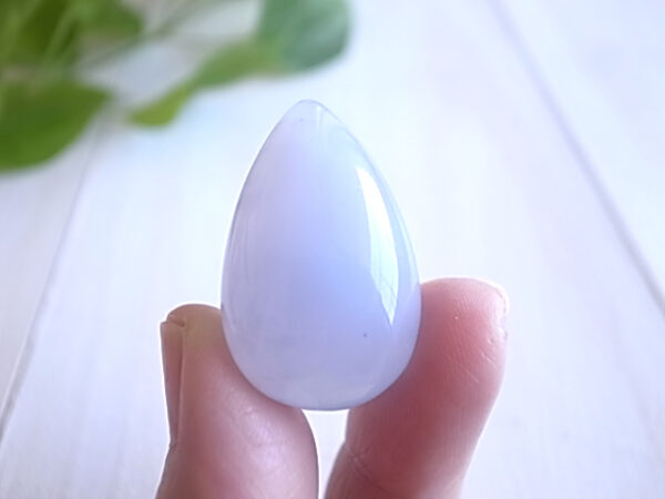 天然色　ブルーカルセドニー　トルコ産　ルース 　天然石 - 画像 (5)
