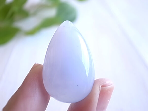 天然色　ブルーカルセドニー　トルコ産　ルース 　天然石