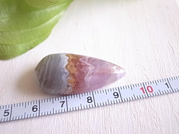 レア！アメジスト　アゲート　穴開き　メキシコ産　ルース　天然石 - 画像 (8)
