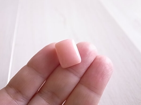 ピンクオパール　スクエア　ペルー産　ルース 天然石　 - 画像 (6)