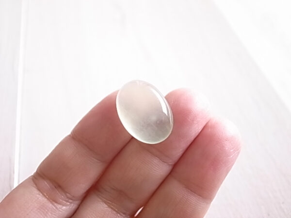 若草の刻　グリーンサーペンティン　ウイグル産　ルース　天然石　 - 画像 (6)