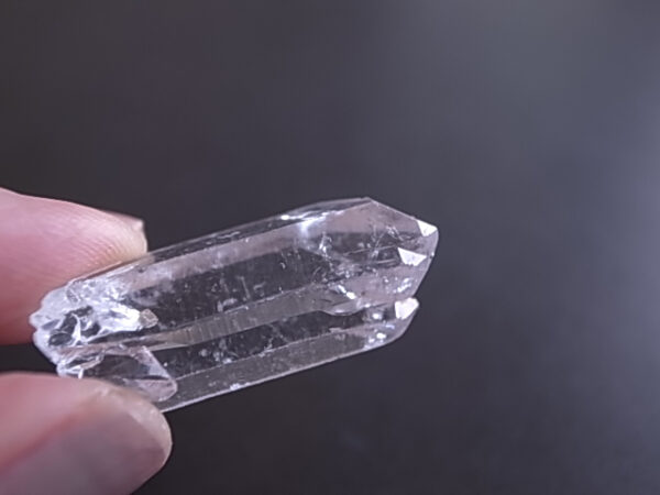 アイリス　ヒマラヤ水晶　インド・マニハール産　ポイント　　 - 画像 (5)