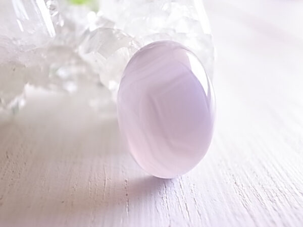 レア！天然色　パープルアゲート　インドネシア産　ルース　 - 画像 (3)