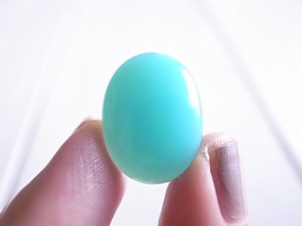 海色の輝石　シーブルーカルセドニー　ルース　天然石