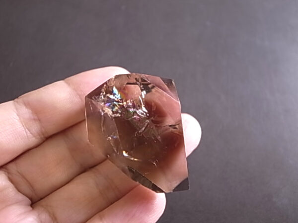レインボースモーキークォーツ　アイリススモーキークォーツ　ブラジル産　27ｇ - 画像 (3)