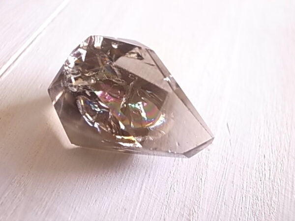 レインボースモーキークォーツ　アイリススモーキークォーツ　ブラジル産　27ｇ