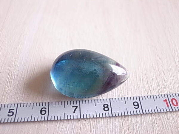エメラルドの光　フローライト　発光　内モンゴル産　ルース　天然石 - 画像 (10)