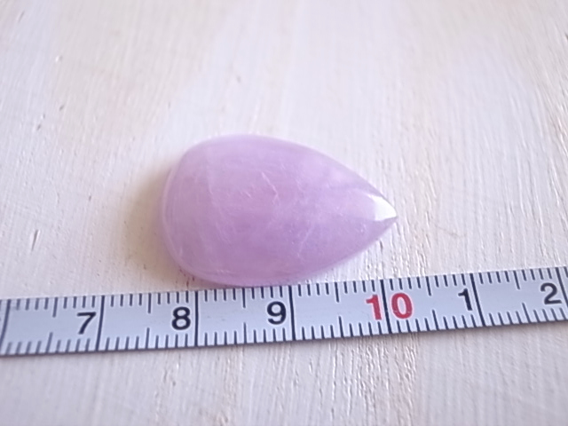 クンツァイト キャッツアイ ナイジェリア産 ルース 天然石 - 画像 (7)