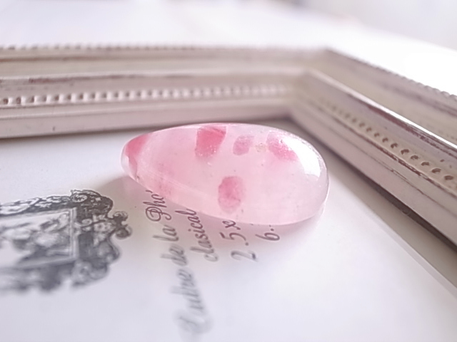 桜色の雲 ロードナイトインクォーツ ブラジル産 ルース 天然石 - 画像 (5)