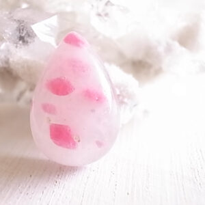 桜色の雲 ロードナイトインクォーツ ブラジル産 ルース 天然石