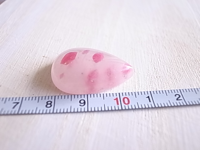 桜色の雲 ロードナイトインクォーツ ブラジル産 ルース 天然石 - 画像 (7)