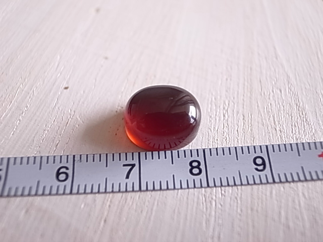 オレンジガーネット モザンビーク産 プチサイズ ルース 天然石 - 画像 (6)