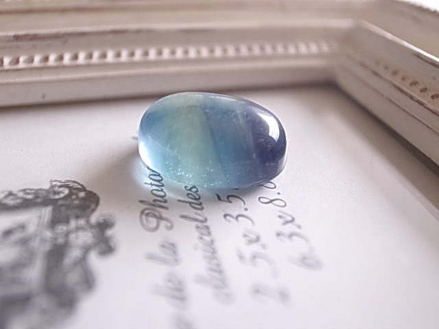 アウトレット 紺青の刻 ブルーフローライト ルース 天然石 - 画像 (2)