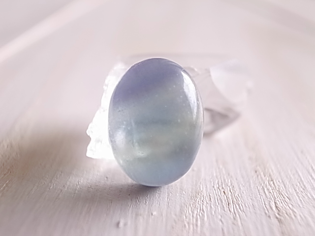 アウトレット 紺青の刻 ブルーフローライト ルース 天然石 - 画像 (7)
