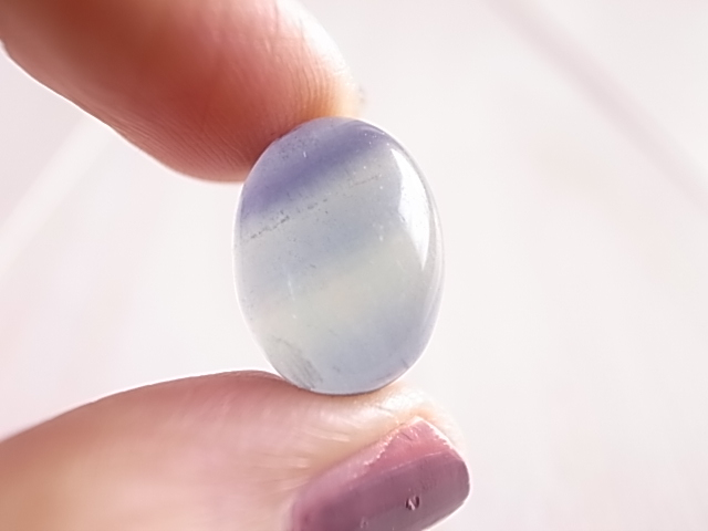アウトレット 紺青の刻 ブルーフローライト ルース 天然石 - 画像 (4)