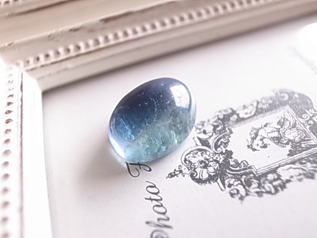 藍い海 ブルーフローライト ルース 天然石 - 画像 (3)