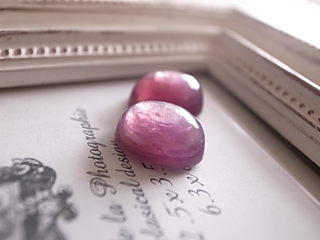 レピドライト 2個セット プチサイズ ブラジル産 ルース 天然石 - 画像 (3)