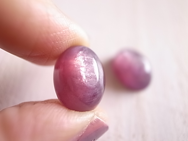 レピドライト 2個セット プチサイズ ブラジル産 ルース 天然石 - 画像 (5)