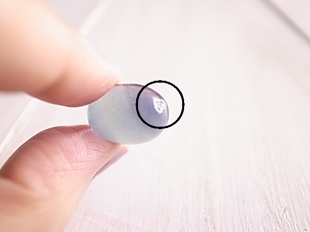 アウトレット 紺青の刻 ブルーフローライト ルース 天然石 - 画像 (6)