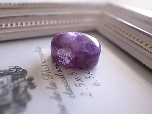 レピドライト・グラニティック・ペグマタイト2 ブラジル産 ルース 天然石 - 画像 (4)