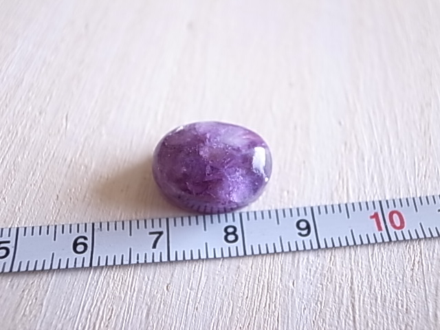 レピドライト・グラニティック・ペグマタイト2 ブラジル産 ルース 天然石 - 画像 (6)