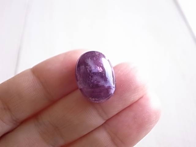 レピドライト・グラニティック・ペグマタイト4 ブラジル産 ルース 天然石 - 画像 (6)