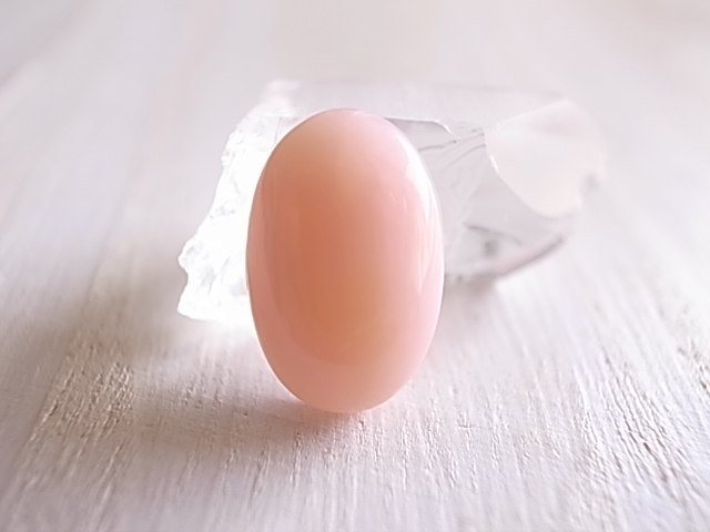 ピンクオパール ペルー産 ルース 天然石 - 画像 (2)