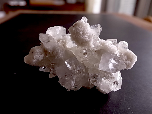 送料無料 ダイヤモンドアポフィライト スティルバイト 64g インド産 原石 - 画像 (8)