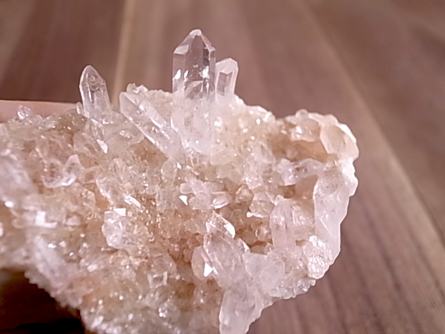 ピンク ヒマラヤ水晶 インド産 123g 原石 - 画像 (6)