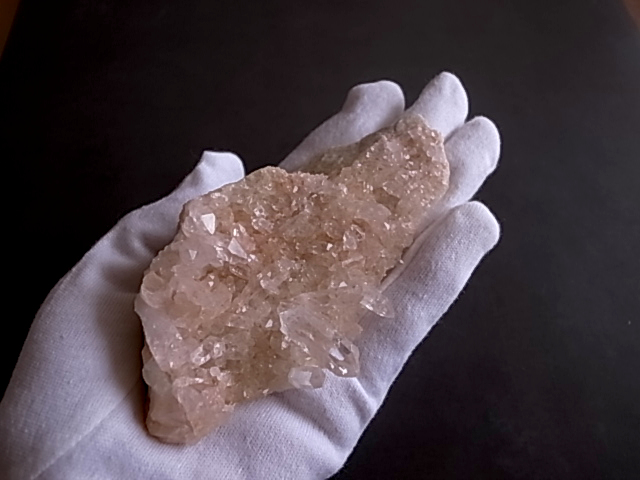 ピンク ヒマラヤ水晶 インド産 123g 原石 - 画像 (8)