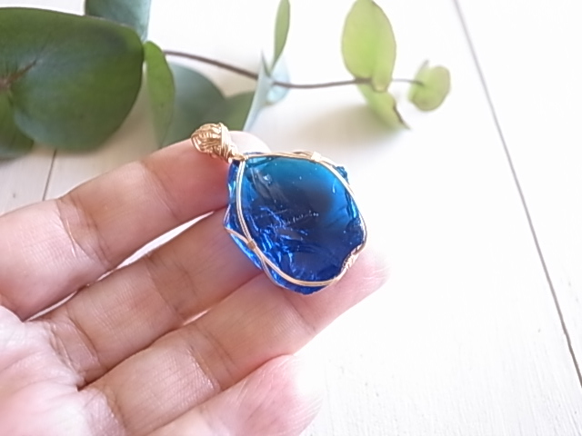 アンダラクリスタル タンザナイトファイアー ペンダントトップ 14kgf シェラネバダ産 - 画像 (6)