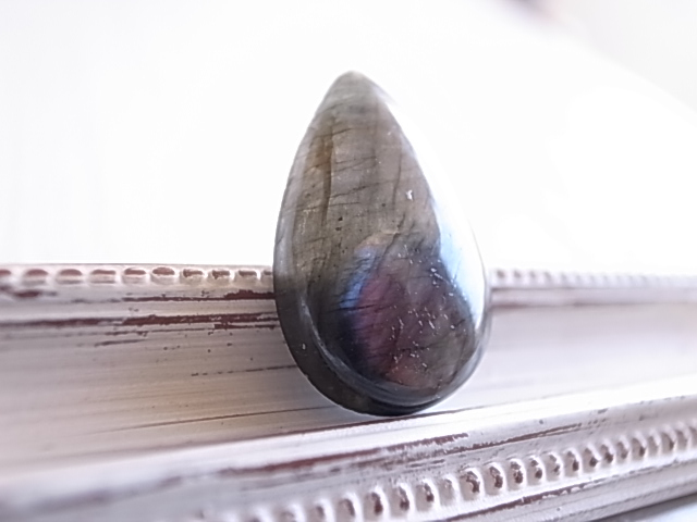 ピンクラブラドライト マダガスカル産 ルース 天然石 - 画像 (6)