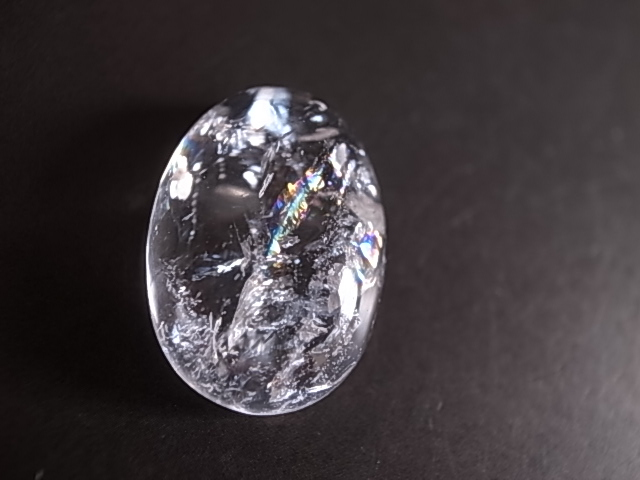 虹の閃光 アイリスクォーツ レインボークリスタル ブラジル産 天然石 - 画像 (5)