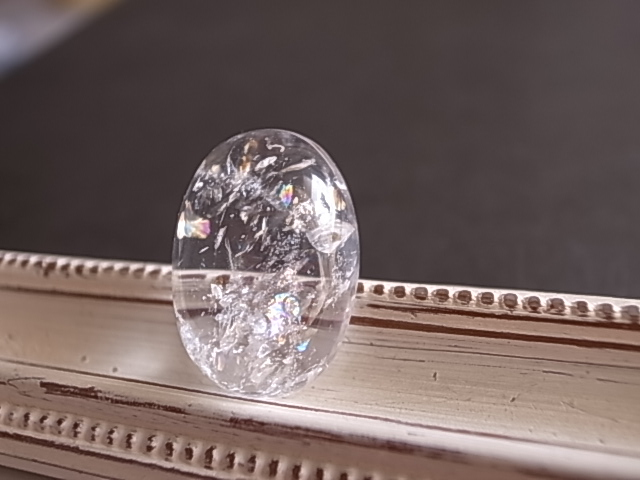 虹の閃光 アイリスクォーツ レインボークリスタル ブラジル産 天然石 - 画像 (6)