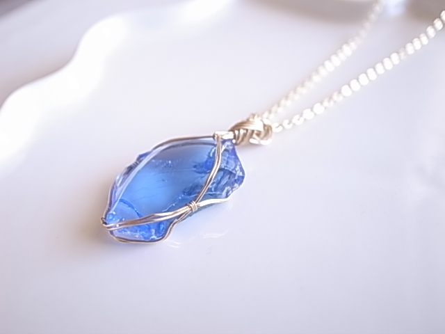 アンダラクリスタル エレスチャルサファイア ペンダントトップ 14kgf シェラネバダ産 - 画像 (6)