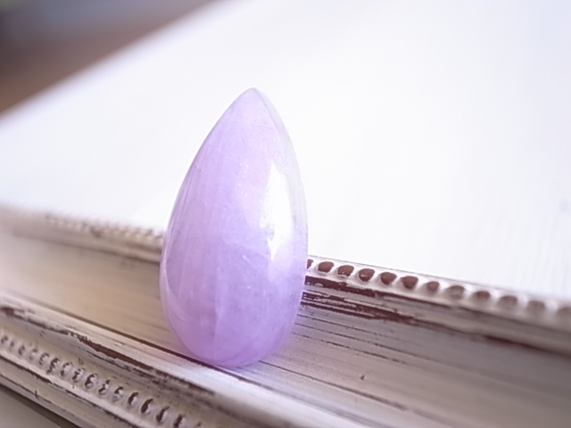 クンツァイト キャッツアイ ナイジェリア産 ルース 天然石 - 画像 (2)