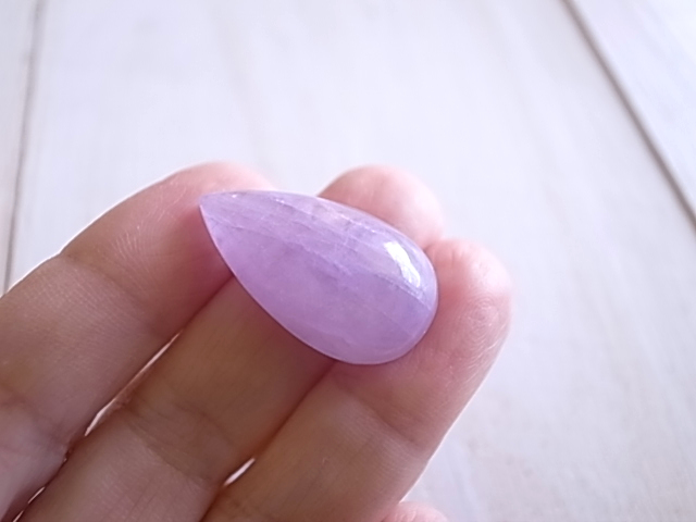 クンツァイト キャッツアイ ナイジェリア産 ルース 天然石 - 画像 (6)