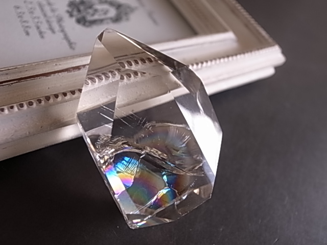 レインボーシトリン アイリスシトリン ブラジル産 40g - 画像 (4)