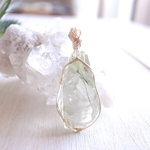 アンダラクリスタル　エターナルミント　ペンダントトップ　14kgf　シェラネバダ産