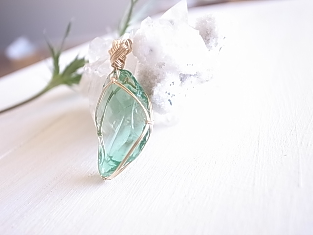 アンダラクリスタル エメラルドシフト ペンダントトップ 14kgf シェラネバダ産 - 画像 (2)