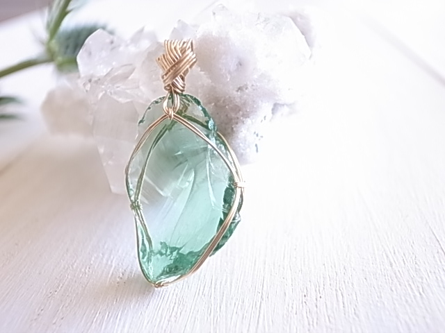 アンダラクリスタル エメラルドシフト ペンダントトップ 14kgf シェラネバダ産 - 画像 (4)