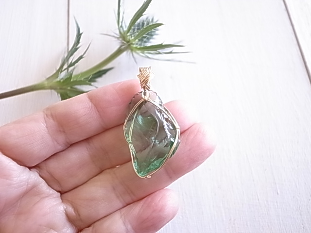 アンダラクリスタル エメラルドシフト ペンダントトップ 14kgf シェラネバダ産 - 画像 (7)