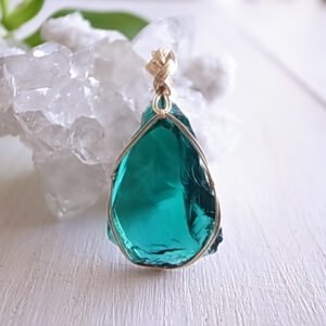 アンダラクリスタル　イナンナウイズダム　ペンダントトップ　14kgf　シェラネバダ産