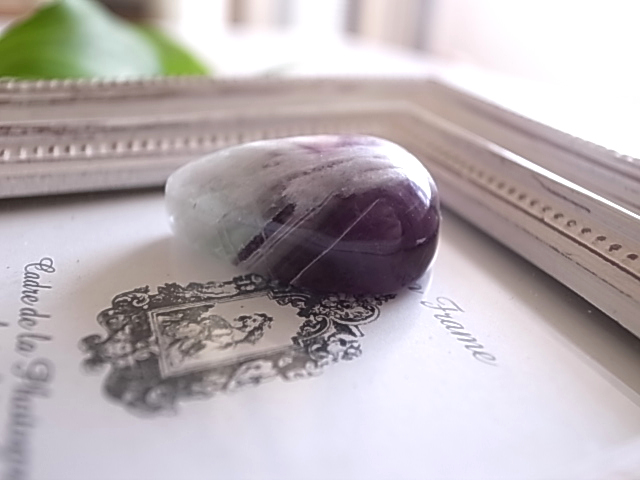 天使の羽 エンジェルフェザーフローライト ルース 天然石 - 画像 (5)