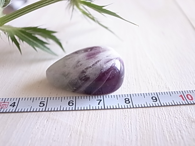 天使の羽 エンジェルフェザーフローライト ルース 天然石 - 画像 (8)