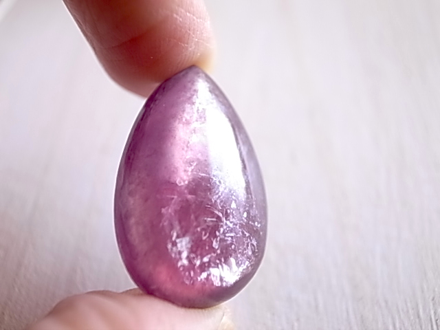 レピドライト ブラジル産 ルース 天然石 - 画像 (2)