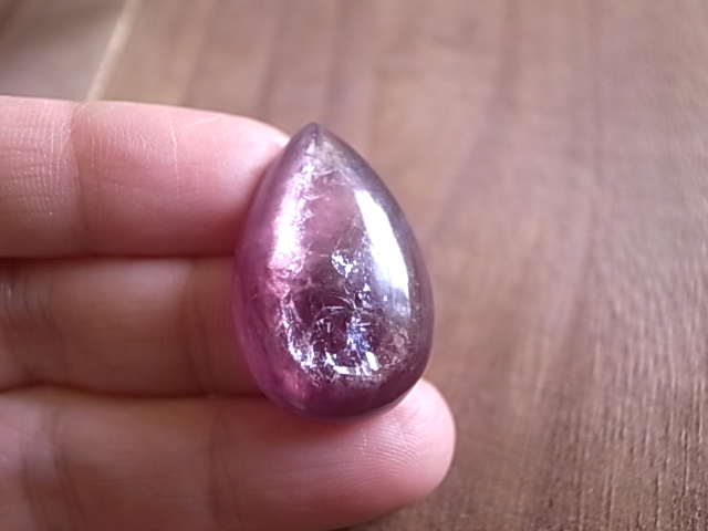 レピドライト ブラジル産 ルース 天然石 - 画像 (4)