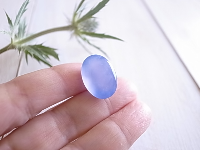 ブルーカルセドニー ルース 天然石 - 画像 (7)