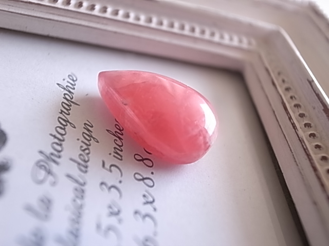 インカローズ(ロードクロサイト)アルゼンチン産 ルース 天然石 - 画像 (4)