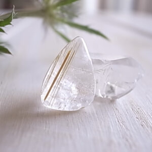 ルチルクォーツ　ブラジル産　ルース 　天然石